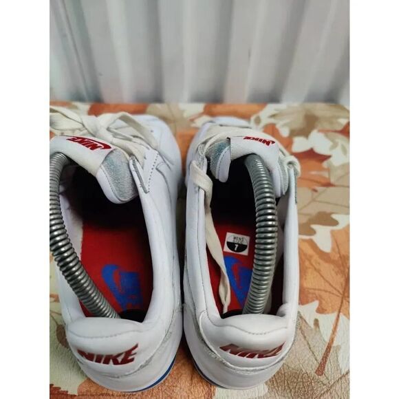 Nike Cortez Swooshless Men's Shoes Size 7 Sneakers Leather Forest Gump - Picture 6 of 8